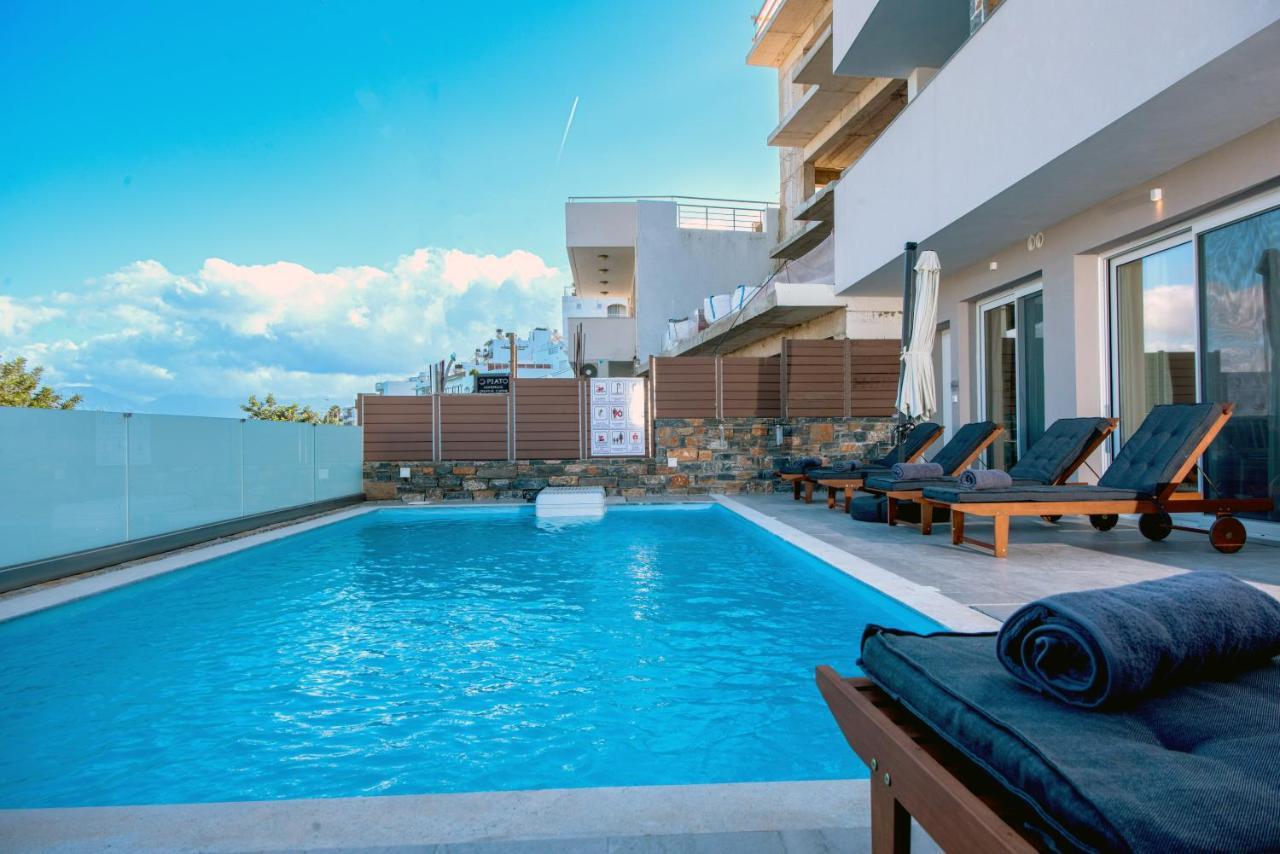 Ágios Nikólaos Ammos Lux Apartments Crete מראה חיצוני תמונה